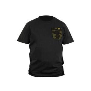 Avid Carp Tričko Cargo T-Shirt Black vel. L