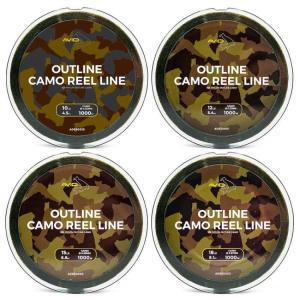 Avid Carp Vlasec Outline Camo Reel Line 0,28mm 10lb/4,50kg 1000m