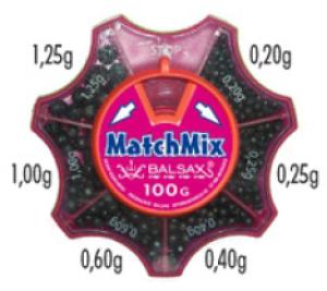 Balsax Vyvažovací olůvka (Bročky) MatchMix 0,20 - 1,25 gr