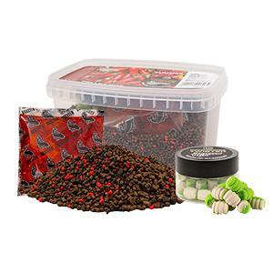 Benzar Mix Method Pellet Box Summer 400gr + Concourse Twister 60ml Chilli - Klobása