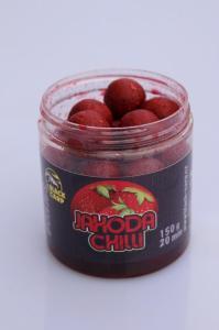 Black Carp Dipované boilies Jahoda - Chilli 20mm 150gr