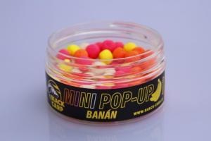 Black Carp Plovoucí boilies MINI POP-UP Banán 8mm 30gr