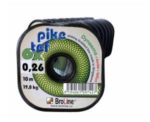 Broline Návazcová šňůrka Pike Tev 6x 0,14mm/10,6kg 10m