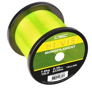 C-TEC Vlasec Hi-Vis Mono 0,30mm 1m C-TEC Vlasec Hi-Vis Mono 0,30mm 1m