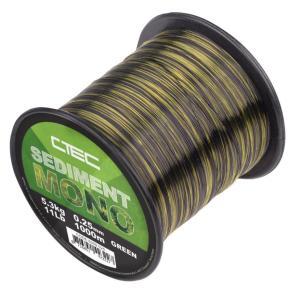 C-TEC Vlasec Sediment Mono Green 0,35mm 1m