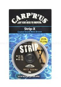 Carp'R'Us Návazcová šňůrka Strip-X 45lb 20m Matt Brown