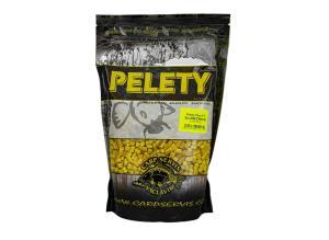 Carpservis Pelety Fluo F1 6mm 800gr Slunečnice