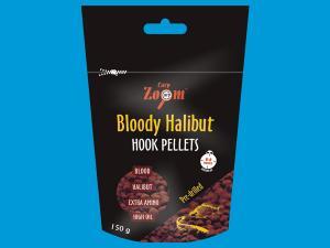 CarpZoom Pelety s dírou Bloody Halibut Pellets 15mm 150gr