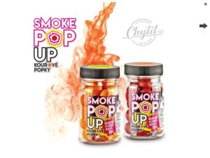 Chytil Plovoucí kouřové boilies SMOKE Pop-Up 15mm 35gr Jahoda