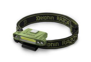 Delphin Čelová svítilna RAZOR USB