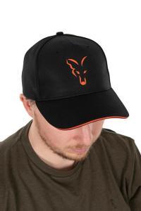 Fox Kšiltovka Collection Baseball Cap Black & Orange