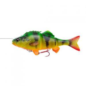 Savage Gear Gumová rybka s háčkem 4D Line Thru Perch SS 17cm 63gr Firetiger