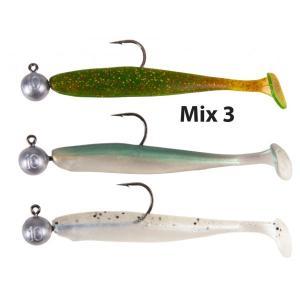Iron Claw Kopyto s háčkem Easy Shad 15cm 14gr MIX 3