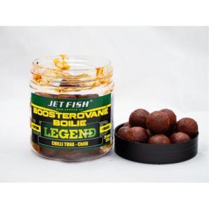 Jet Fish Boosterované boilie Legend Range Žlutý Impuls _Ořech/Javor 20mm 250ml