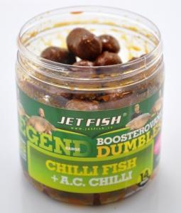 Jet Fish Boosterované dumbles Legend Range Chilli Fish+A.C. Chilli 14mm 120gr