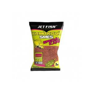 Jet Fish Krmítková směs 3kg Jahoda