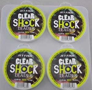 Jet Fish Vlasec Clear Shock Leader 0,45mm 100m