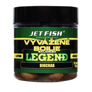 Jet Fish Vyvážené boilie Legend Range Biokrill 20mm 250ml