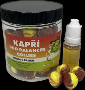 Kapří Duo Balanced boilies 16mm 100gr Ananas & Butyric