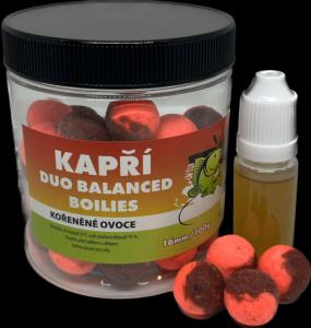 Kapří Duo Balanced boilies 16mm 100gr Kořeněné ovoce