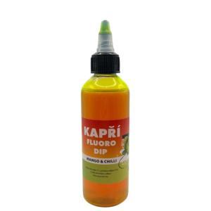 Kapří Fluoro Dip 100ml Česnek