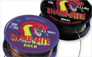 Kryston Návazcová šňůrka Snake Bite 15LB Gold