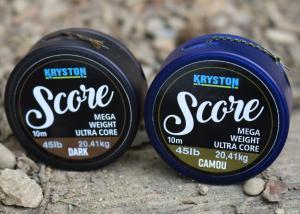Kryston Olověná šňůrka Score Lead Core 45LB Camou 10m
