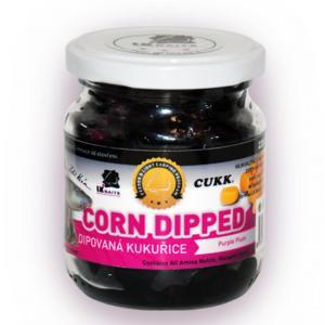 LK Baits Dipovaná kukuřice Purple Plum 220ml