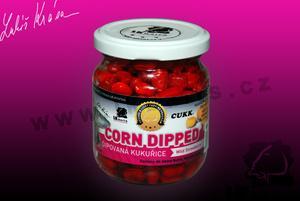 LK Baits Dipovaná kukuřice Wild Strawberry 220ml