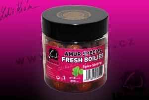 LK Baits Fresh Boilies Economic Amur special Spice Shrimp 18mm 250ml