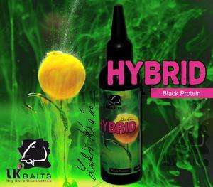 LK Baits Hybrid Activ Black Protein 100ml