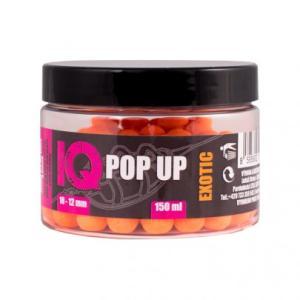 LK Baits IQ Method Feeder Pop Up Fluoro Boilies 10 - 12mm 150ml Exotic