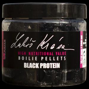 LK Baits Lukáš Krása Boilies Pellet Black Protein Boilies Pellet 12-17mm 200ml