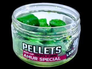 LK Baits Pop-Up Pelety v dipu Amur Speciál 17mm 40gr