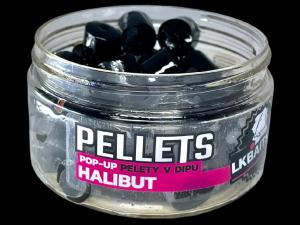 LK Baits Pop-Up Pelety v dipu Halibut 12mm 40gr