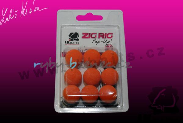 LK Baits ZIG RIG Pop–Up 18mm Orange