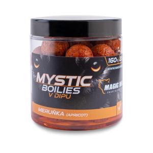 Magic Wolf Mystic Boilies v dipu Meruňka 24mm 160gr