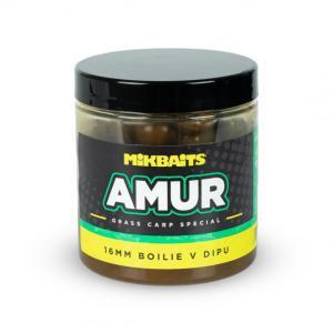 Mikbaits Amur range Boilie v dipu 16mm 250ml