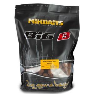 Mikbaits BigB Boilie Broskev Black pepper 20mm 1kg