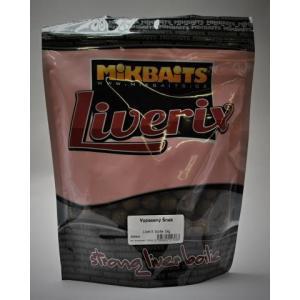 Mikbaits LiveriX Boilie Mazaná škeble 24mm 1kg