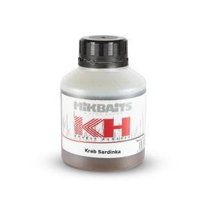 Mikbaits Krvavý Huňáček Booster Krab&Sardinka 250ml
