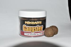 Mikbaits Extra hard boilie Gangster G2 Krab&Ančovička&Asa 20mm 300ml