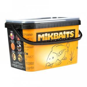 Mikbaits Krvavý Huňáček Boilie Krab&Sardinka 24mm 2,5kg