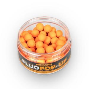 Mikbaits Mini plovoucí fluo boilie Půlnoční pomeranč 10mm 100ml