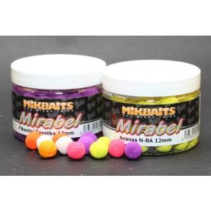 Mikbaits Mirabel Fluo boilie Ananas N-BA 12mm 150ml