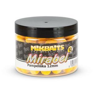 Mikbaits Mirabel Fluo boilie Pampeliška 12mm 150ml