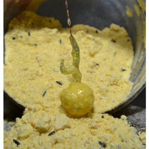Mikbaits Práškový dip Ultra Slime 100g Půlnoční pomeranč