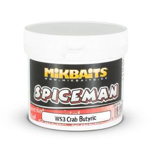 Mikbaits Obalovací těsto Spiceman WS3 Crab Butyric 200gr