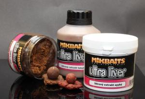 Mikbaits Obalovací těsto Ultra Liver Paste Red Liver 150gr