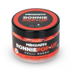 Mikbaits Plovoucí boilie Ronnie Pop-Up Chilli Mango 14mm 150ml